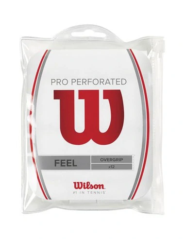 Wilson Pro Overgrip 12 pack Perforated