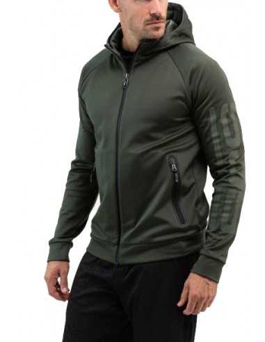 Sjeng Sports Man Hooded Jacket Orrell (Camo Green)