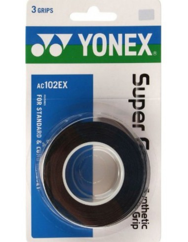 Yonex Super Grap 3-pack Black