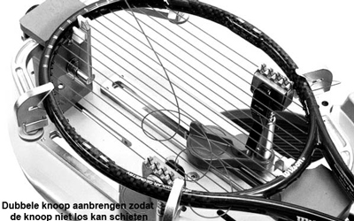 Bespancursus: bespan een tennisracket met een bespanmachine?